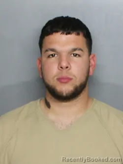 Mugshot of YANDY ORESTE CALERO PEREZ
