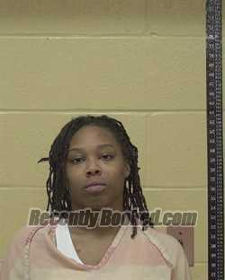 Booking photo from Bossier Parrish, Louisiana