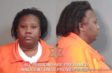 Mugshot of Evette Nicole Pugh