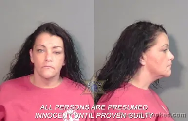 Mugshot of Stella Michelle Mancho