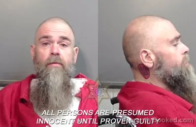 Mugshot of David Schoenoe Hooker