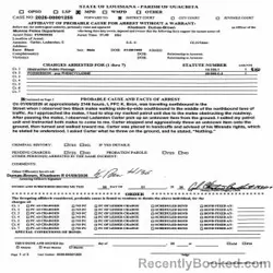 Mugshot of LADAMIEN CORTEZ CARTER