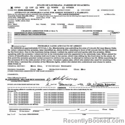 Mugshot of ALICIA NOEL GRIFFIN