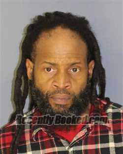 Booking photo from Essex County, New Jersey