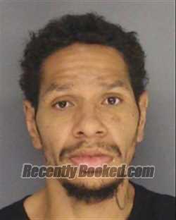 Booking photo from Essex County, New Jersey