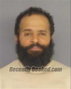 Booking photo from Essex County, New Jersey