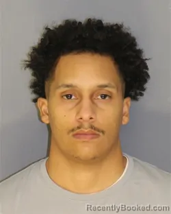 Booking photo from Essex County, New Jersey