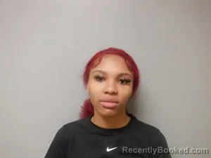 Mugshot of Zoe Mikelle Hampton