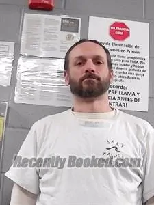 Booking photo from Franklin County, Arkansas