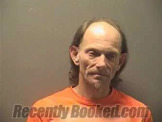 Booking photo from Garland County, Arkansas