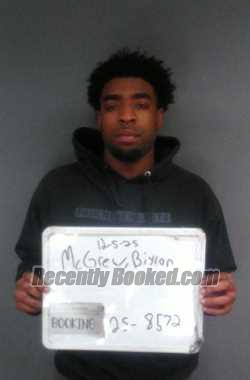 Booking photo from Sebastian County, Arkansas