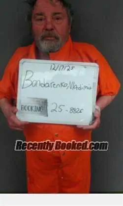 Booking photo from Sebastian County, Arkansas