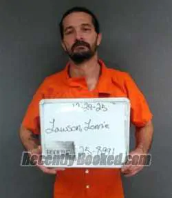 Booking photo from Sebastian County, Arkansas