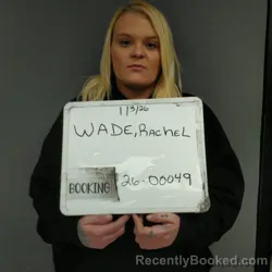 Booking photo from Sebastian County, Arkansas