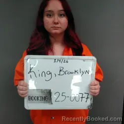 Mugshot of Brooklyn Arielle King