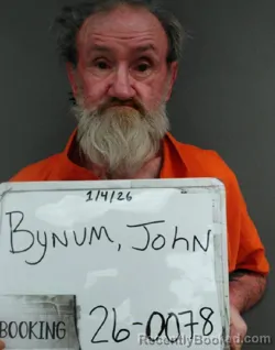 Mugshot of John Wesley Bynum