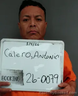Mugshot of Antonio Calero