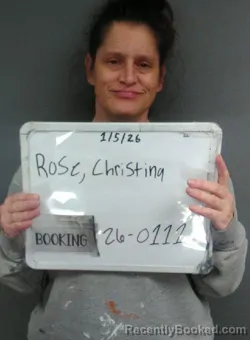 Mugshot of Christina Marie Rose