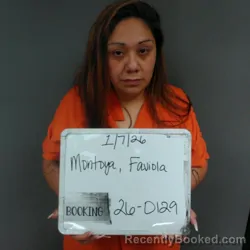 Mugshot of Faviola Montoya