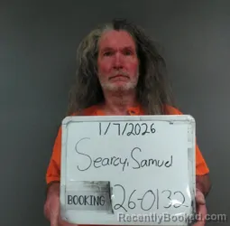 Booking photo from Sebastian County, Arkansas