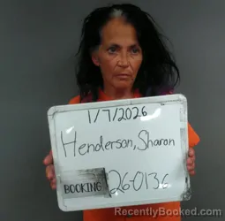 Mugshot of SHARON MARIE HENDERSON