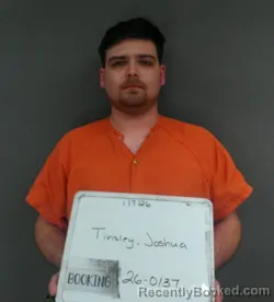 Mugshot of Joshua Mathhew Tinsley