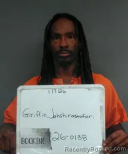 Mugshot of Jahshirastafari Lion Griffin