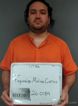 Mugshot of Carlos Fagundez-Molina