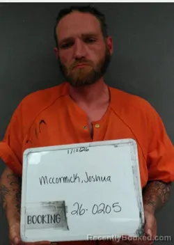 Booking photo from Sebastian County, Arkansas