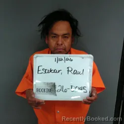 Mugshot of RAUL MACEDONIO Junior ESCOBAR