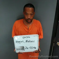 Mugshot of ANTONIC MONTEZ HIGGINS
