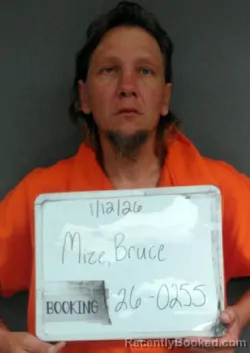 Mugshot of BRUCE ISAAC MIZE