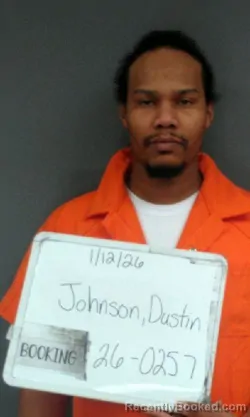 Mugshot of Dustin David Johnson