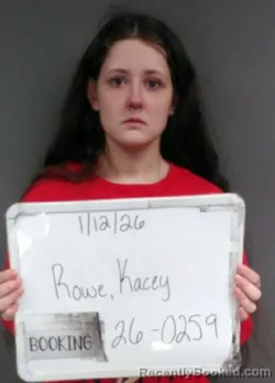 Mugshot of Kacey Dawn Rowe