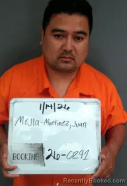 Mugshot of Juan Pablo Mejia-Martinez