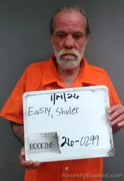 Booking photo from Sebastian County, Arkansas