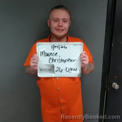 Mugshot of Christopher Curtis Ray Mounce