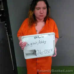 Mugshot of ASHLEY JANICE DEGROAT