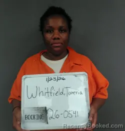 Mugshot of TANERIA SHAVONE WHITFIELD