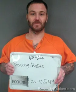 Booking photo from Sebastian County, Arkansas