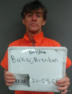 Mugshot of BRENDAN JOSEPH BAKER