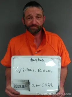 Mugshot of ROCKY JOE WILLIAMS