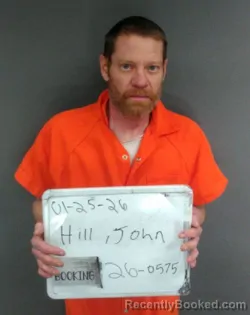 Mugshot of John Hill