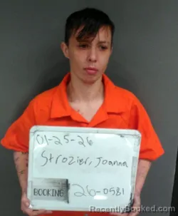 Mugshot of JOANNA MARIE STROZIER