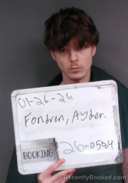 Mugshot of Ayden Ray Fondren