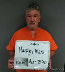 Mugshot of Mark Wayne Hardy