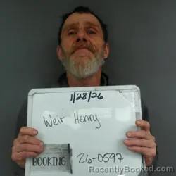 Mugshot of HENRY JAMES WEIR