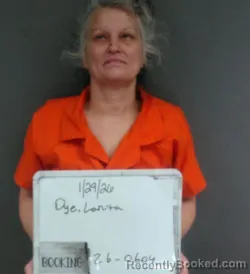 Mugshot of Lanita Beatrice Dye
