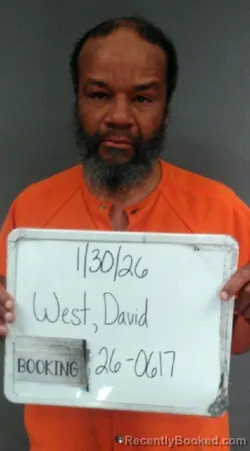Mugshot of David Eugene West