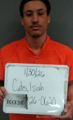 Mugshot of Isiah Nathanial Cates